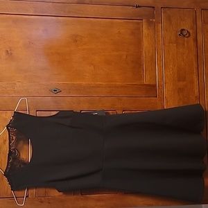 Lulu's Black skater dress